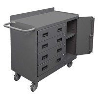 Mobile Bench Cabinet, Steel Surface FL637 | Fastek