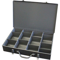 Compartment Steel Scoop Boxes, 17.875" W x 12" D x 3" H, 13 Compartments FL991 | Fastek