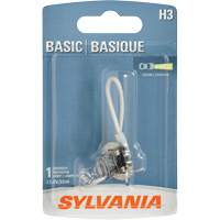 H3 Basic Headlight Bulb, Halogen, 45 W, Off White Fastek