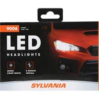 9006 Headlight Bulb, LED, 13.2 W/17 W, White Fastek