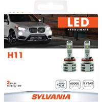 H11 Headlight Bulb, LED, 13.2 W/17 W, White Fastek