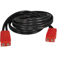 Dual Plug-In Cable, 4 AWG, 12' Cable Fastek