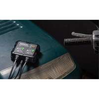 Genius&reg; 2X2 2-Bank, 4-Amp Battery Charger Fastek