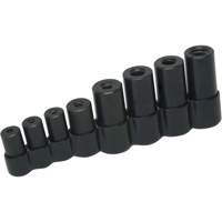 Tap Socket Set, 8 Pieces, 1/4"/3/8" Drive Size Fastek