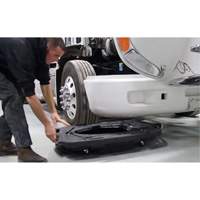 Low Profile Truck Oil Drain with Lid Fastek