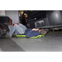 Neon Green Low Profile Plastic Creeper Fastek