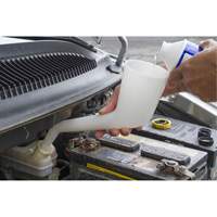 Translucent Right Angle Funnel, Plastic Fastek