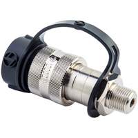 Coupler High Flow Female Side, Steel, 3/8", Female NPTF, 10000 PSI Fastek