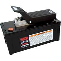 Pompe hydraulique &agrave; air de 10 000 PSI op&eacute;r&eacute;e par le pied Fastek