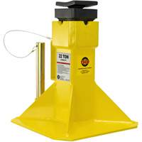 Jack Stands with Adjustable Screw Top Saddle, Locking Pin, 15-1/2" - 20-1/2" H Fastek