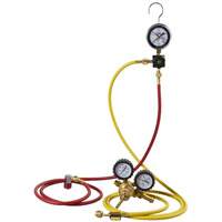 Ensemble pour test de fuite dazote pour climatisation automobile avec r&eacute;gulateur Fastek