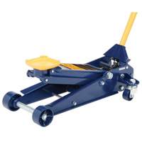 Service Jack, 2 Ton(s) Capacity, 4-1/2" Lowered, 20-1/4" Raised, Manual Hydraulic Fastek