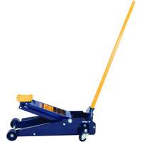 Service Jack, 3 Ton(s) Capacity, 5" Lowered, 23-1/2" Raised, Manual Hydraulic Fastek