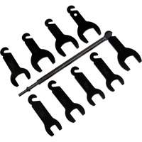 10-Piece Pneumatic Fan Clutch Wrench Set Fastek