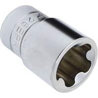 5-Point EPR Torx Socket Set, 16 Pieces, 1/4"/3/8"/1/2" Drive Size Fastek