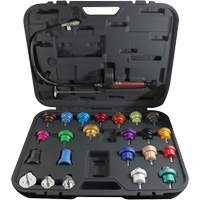 25-Piece Master Cooling System Pressure Test Kit Fastek