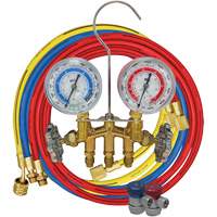 R134A 2-Way Brass Manifold Gauge Set Fastek