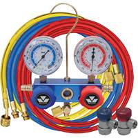 R134A 2-Way Aluminum Manifold Gauge Set Fastek