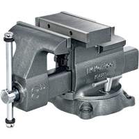 KT4800 Professional Reversible Mechanics Vise, 8" Jaw Width, 4-7/8" Throat Depth, Swivel Base Fastek