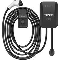 Chargeur r&eacute;sidentiel PulseQ AC pour VE avec mode identification par radiofr&eacute;quence (RFID), 40 A, Niveau 2 CA, Connecteur Type 1 (SAE J1772) Fastek