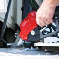 Pistolet automatique rouge &agrave; tr&egrave;s haut d&eacute;bit pour diesel Fastek