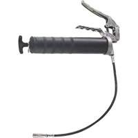 Pistolet &agrave; graisse robuste &agrave; poign&eacute;e pistolet avec rallonge de tuyau flexible, Capacit&eacute; 14 oz Fastek