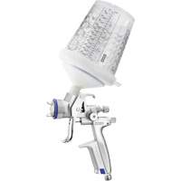 Pistolet de peinture de premi&egrave;re qualit&eacute; 4400?B RP?1,2 SR avec godet RPS 0,3?L, pour les retouches de finitions automobiles, Entr&eacute;e d'air 1/4" NPT, 7,06 pi³/min, Capacit&eacute; 0,3 L, 0,17 psi Fastek