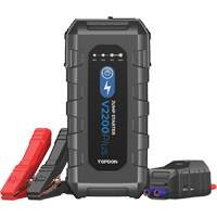V2200Plus 2-in-1 2200 Peak Amp Jump Starter, Battery & System Tester Fastek