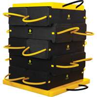 12-Piece CribLok Composite Cribbing System Kit Fastek