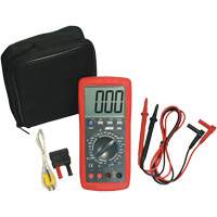 Deluxe Digital Multimeter with Amp Shutters Fastek