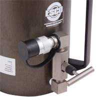 Safety Jack, Locking Collar, 100 tons Capacity, 13-37/100" - 19-3/5" H Fastek
