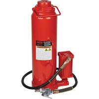 High Height Bottle Jack, 30 Ton(s), Air Hydraulic, 33-9/10" Raised Height Fastek