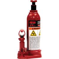 Professional Hydraulic Bottle Jack, 2 Ton(s), 14-1/2" Raised Height Fastek