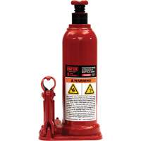 Professional Hydraulic Bottle Jack, 5 Ton(s), 18-7/8" Raised Height Fastek