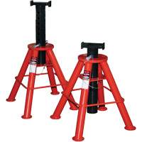 High Height Jack Stand, Locking Pin, 10 Tons Capacity, 28" - 47" H Fastek