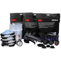 Performance Fine Finish Spray Gun System with PPS Cups, 13 CFM, 29 PSI Fastek