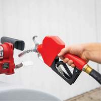 Pistolet de distribution automatique rouge pour essence Fastek