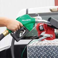 Pistolet de distribution automatique vert pour diesel Fastek