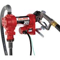 Pompe de transfert de carburant 12 V CC avec pistolet Fastek