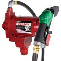 Pompe de transfert de carburant 115/230 V c. a. avec pistolet Fastek
