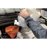 Low Profile Oil Dispenser, Polyethylene, 8 qt Capacity Fastek