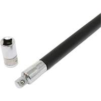 Extra Long Flex Driver with 1/4" Sq. x 1/4" Hex Adapter Fastek