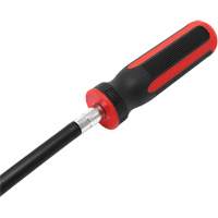 Extra Long Flex Driver with 1/4" Sq. x 1/4" Hex Adapter Fastek