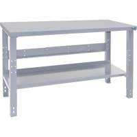 Industrial Duty Workbench, 72" W x 36" D x 34" H, 1000 lbs. Capacity Fastek