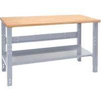 Industrial-Duty Workbench, 1000 lbs Cap., 72" W x 30" D, 34" H Fastek