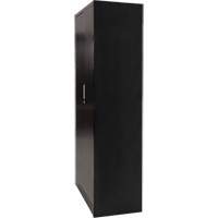 Combination Storage Cabinet, 36" W x 18" D x 72" H, Black Fastek