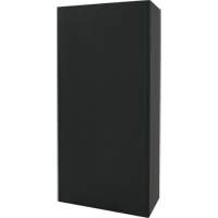 Armoire de rangement Hi-Boy, Acier, 4 Tablettes, 72" h x 36" la x 18" P, Noir Fastek