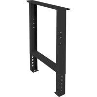 Industrial Duty Leg for Workbench, Steel, 24" D x 34" H, Single Fastek