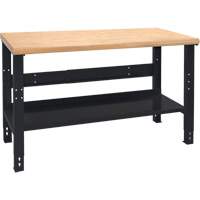 Industrial Modular Workbench, 1000 lbs. Cap., 48" W x 24" D Fastek