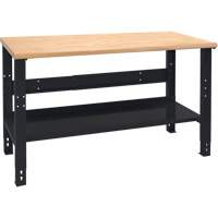 Industrial Modular Workbench, 1000 lbs. Cap., 48" W x 24" D Fastek